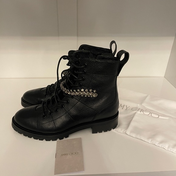 Jimmy choo Cruz combat boot - Picture 2 of 7